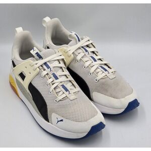 Puma Anzarun Cage Lace Up Men's Size 9 White Sneakers Shoes Running 372312-11